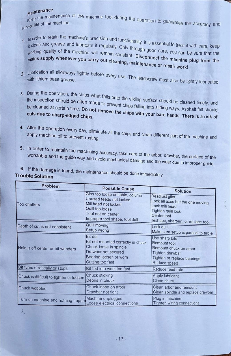 Aiko Mini Milling Machine TX-20 | Model : TX-20 Milling Machine Aiko 