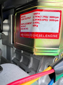 Aiko Plate Compactor T-330B (Electric Start) Come With 186FA Engine | T-330B+186FA Plate Compactor Aiko 