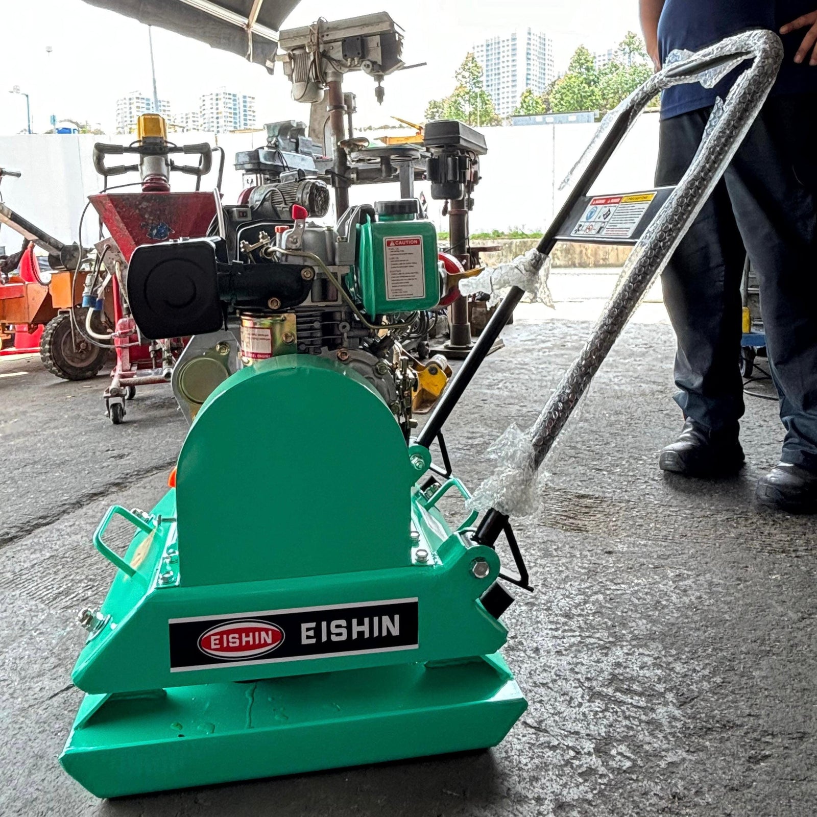Aiko Plate Compactor T-90B C/W 173F Diesel Engine | Model: T-90B+173F