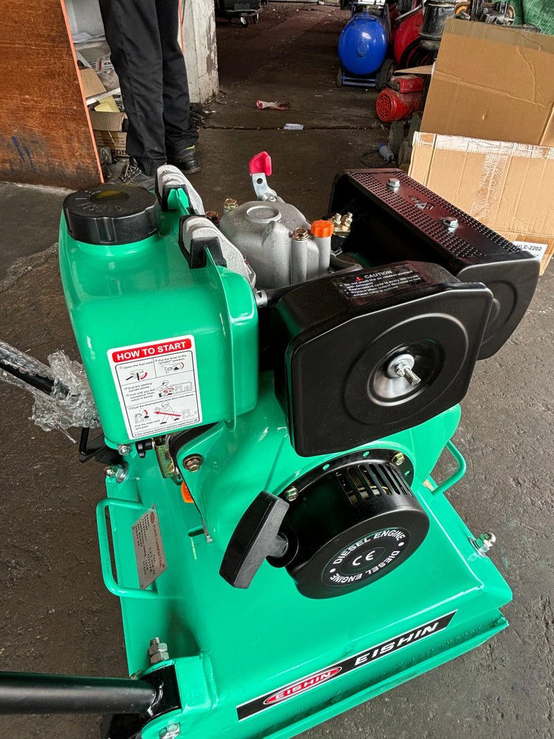 Aiko Plate Compactor T-90B C/W 173F Diesel Engine | Model: T-90B+173F Plate Compactor Aiko 