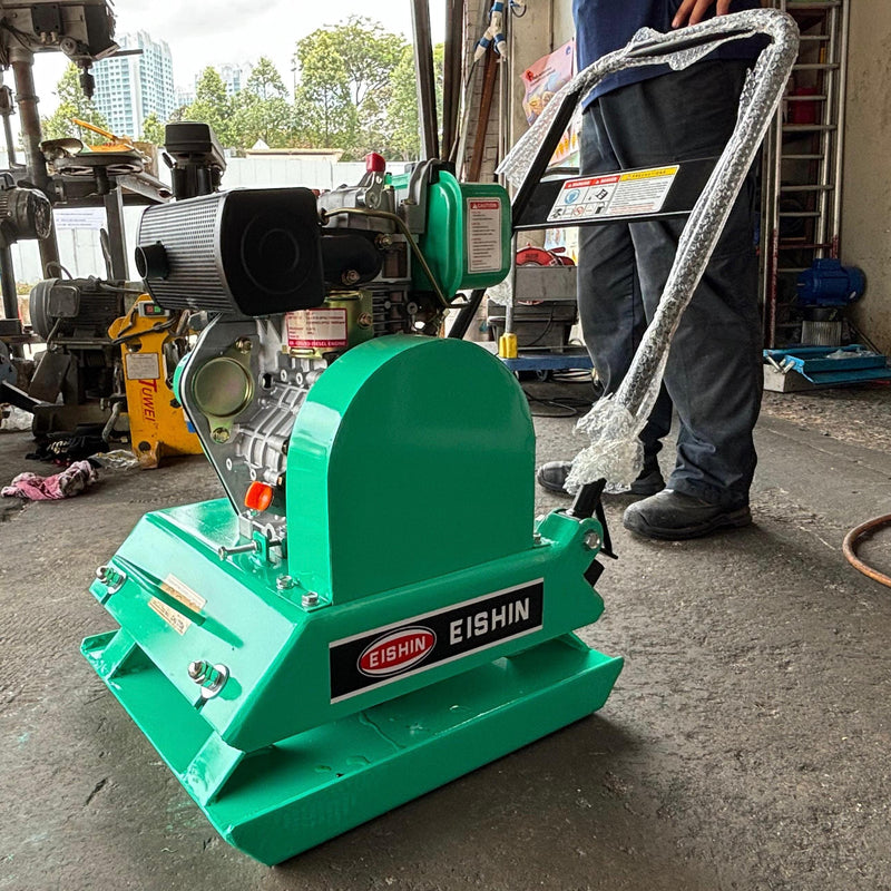 Aiko Plate Compactor T-90B C/W 173F Diesel Engine | Model: T-90B+173F Plate Compactor Aiko 