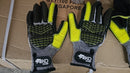 Aiko Premium Impact Coat Leather Glove 4544 Green | Model: GLOVE-IG-4544-AK Glove Aiko 