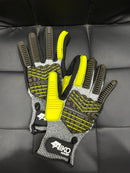 Aiko Premium Impact Coat Leather Glove 4544 Green | Model: GLOVE-IG-4544-AK Glove Aiko 