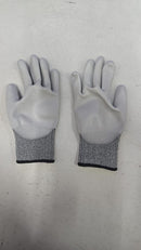Aiko PU Grey Glove 10" Level 5 Cut (4543D) (1 Pack=12pairs) (1 Carton 120pairs) | Model: GLOVE-OR-PU-SH Glove Aiko 