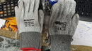Aiko PU Grey Glove 10" Level 5 Cut (4543D) (1 Pack=12pairs) (1 Carton 120pairs) | Model: GLOVE-OR-PU-SH Glove Aiko 