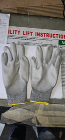 Aiko PU Grey Glove 10" Level 5 Cut (4543D) - 120pairs/ carton | Model: GLOVE-OR-PU-G-AK Glove Aiko 