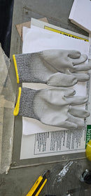 Aiko PU Grey Glove 10" Level 5 Cut (4543D) - 120pairs/ carton | Model: GLOVE-OR-PU-G-AK Glove Aiko 