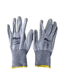 Aiko PU Grey Glove 10" Level 5 Cut (4543D) - 120pairs/ carton | Model: GLOVE-OR-PU-G-AK Glove Aiko 