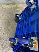 Aiko PVC Plastic Blue Trolley 150kg | Model : TRL-DL150F Trolley Aiko 