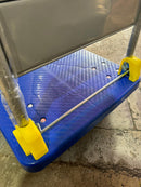 Aiko PVC Plastic Blue Trolley 300kg | Model : TRL-DL300F Trolley Aiko 