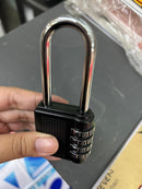 Aiko Resettable Number Lock 40mm #352L (Long) #234UH | Model : PL-R352L-AK-YM