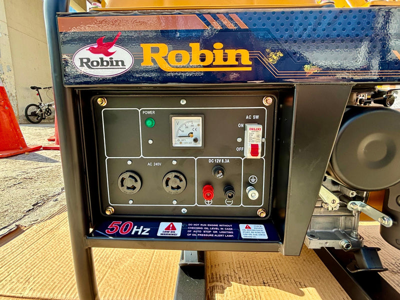 Aiko Robin Petrol Generator 2.6KW 240V 50HZ C/W EY28 Engine | Model : REY3500D-EY28 Generator Aiko 