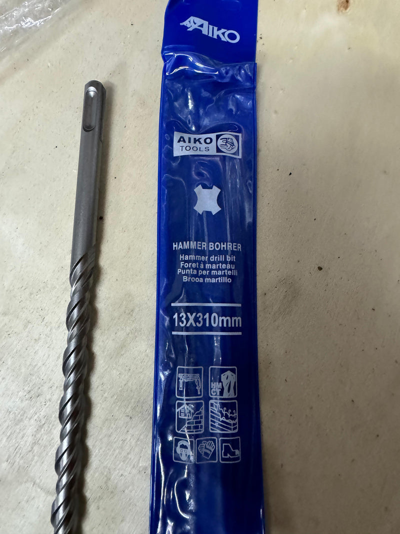 Aiko SDS Plus S4 Concrete Drill Bits Cross Head | Model : SDSP-AC SDS Plus Drill Bits Aiko 