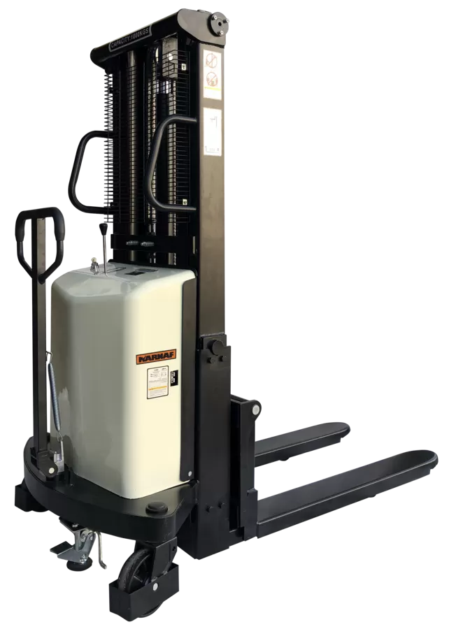 Aiko Semi-Electric Stacker 2 Ton 2M for Open Pallet | Model : PT-WSEM-