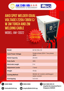 Aiko Spot Welder (Dual Voltage) 220V/380V C/W 3M Torch And 2M Welding Cable | Model: W-XG-DNJ-25 Spot Welder Aiko 