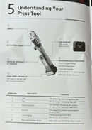 Aiko Stainless Steel Battery 18V Pipe Clamper C/W Jaw M Type 15/22/28 360° Degree Turn | Model: GES-1632+JAW Pipe Clamper Aiko 