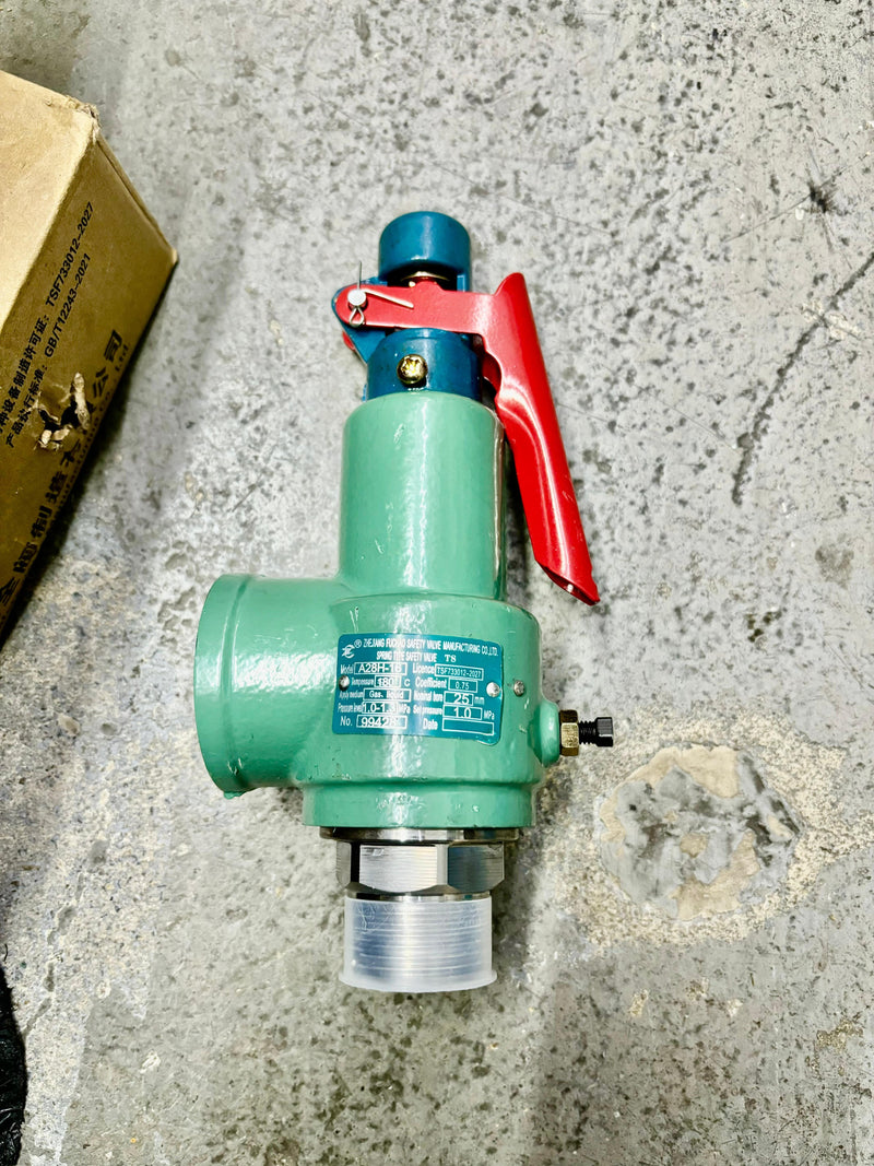 Aiko Steam Safety Valve 1" 10BAR | Model : SV-A28-10-10 Valve Aiko 