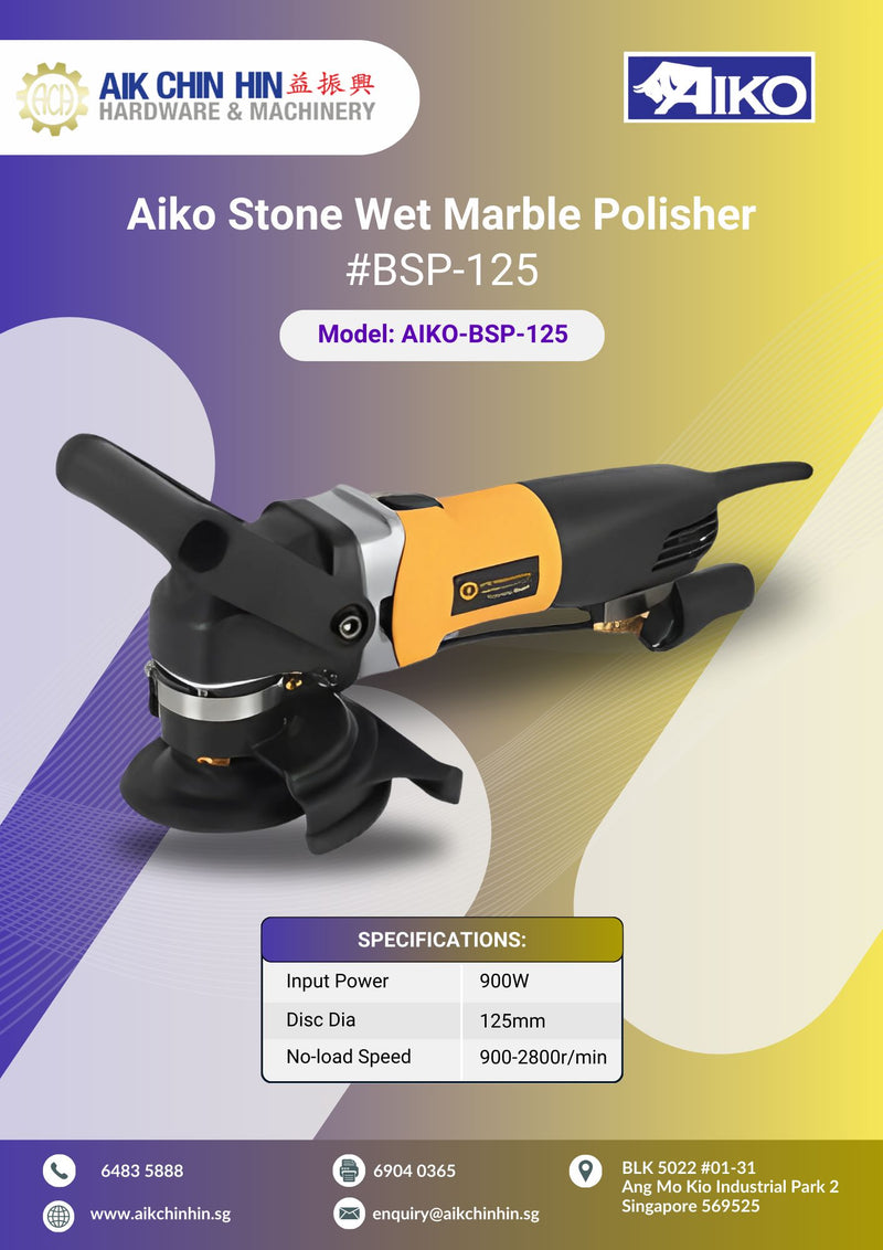 Aiko Stone Wet Marble Polisher