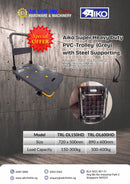 Aiko Super Heavy Duty PVC Trolley150kg (Grey)