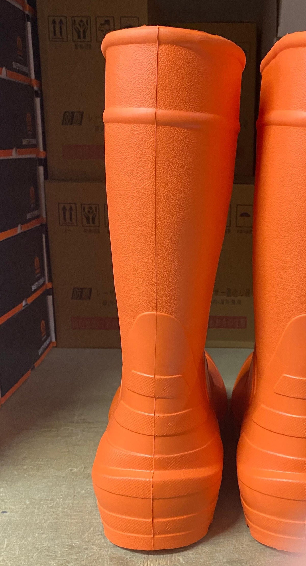 Aiko Super Light Big Head Boots C/W Compo Toe & Kavlar Plate (Orange)
