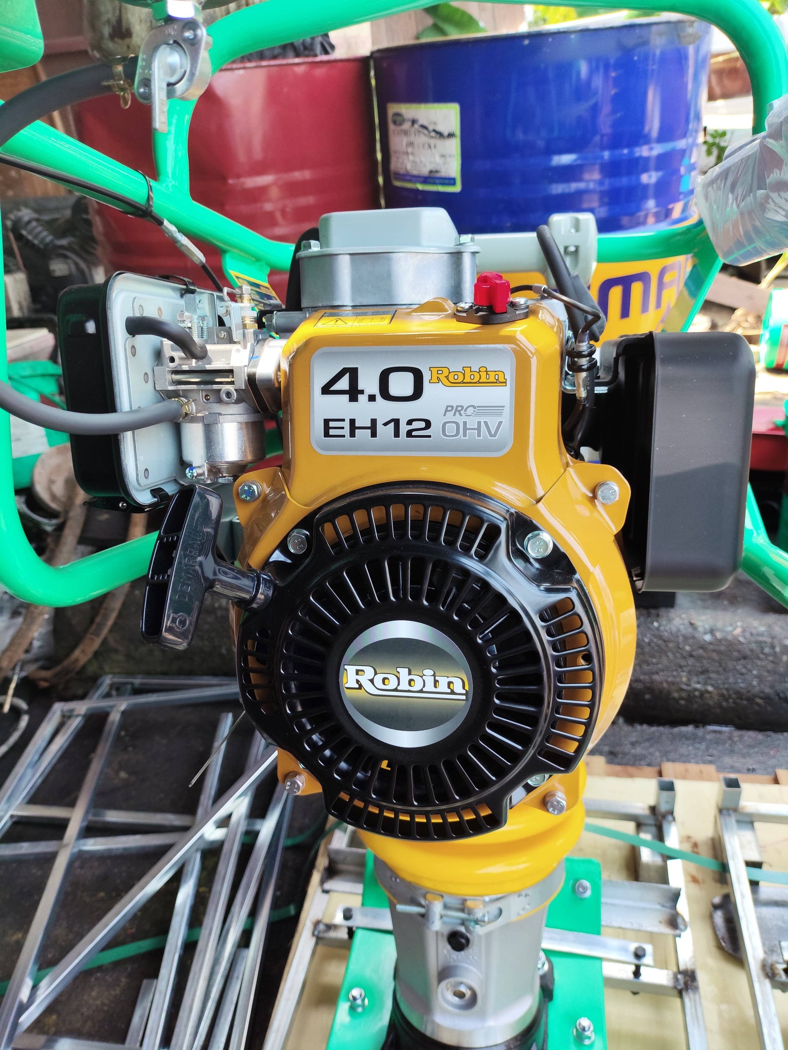 Eh12 Engine Aiko Tamping Rammer with Robin Engine EH12 | Model : TRM-HCD75-EH12