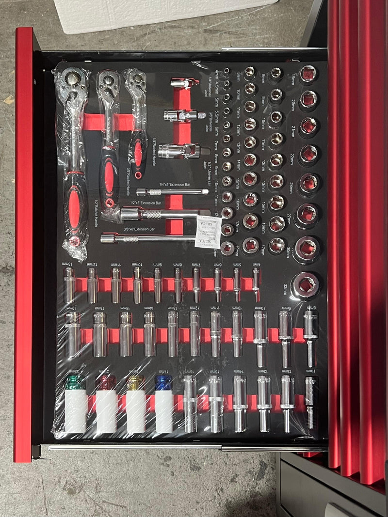 Aiko Tool Trolley with 258pcs Tool Set