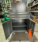 Aiko Tools Trolley with 2 Drawer and Tool Panel - Empty | Model : TB-XG-2D-TRL Tools Trolley Aiko 