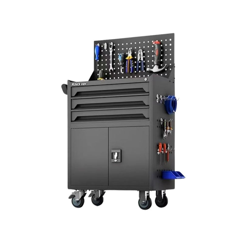 Aiko Tools Trolley with 3 Drawer and Tool Panel - Empty | Model : TB-XG-3D-TRL Tools Trolley Aiko 