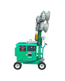 Aiko Tower Light 4X400W C/W 6GFLN-186FAE Generator - Mobile Worksite Lighting & Power Solution for Construction & Outdoor Jobs | Model: AK1600LED+LT6500SE Tower Light Aiko 
