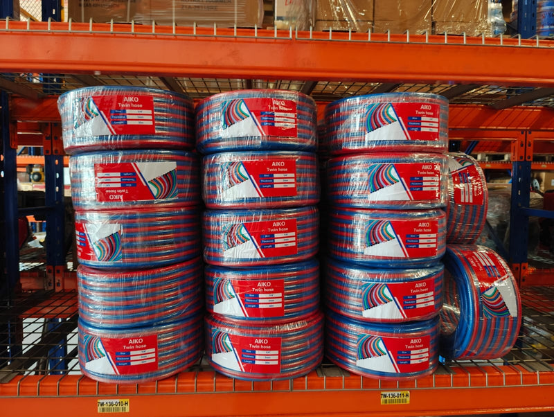 Aiko Twin Hose 3mm 1/4" | Model: HOSE-AM Twin Hose Aiko 