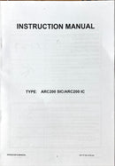 Aiko Welding Machine ARC200IC 240V C/W 3m Welding Cable & Earth Cable | Model: W-ARC200IC-4.0 ARC Welding Machine Aiko 