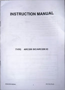 Aiko Welding Machine ARC200SIC 240V C/W 3m Welding Cable & Earth Cable | Model: W-ARC200SIC Welding Machine Aiko 