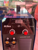 Aiko Welding Machine MIG200MIX 240V C/W 2.5m QTB150 Torch + 3m Welding Cable & Earth Cable | Model: W-MIG200MIX-3IN1 Welding Machine Aiko 