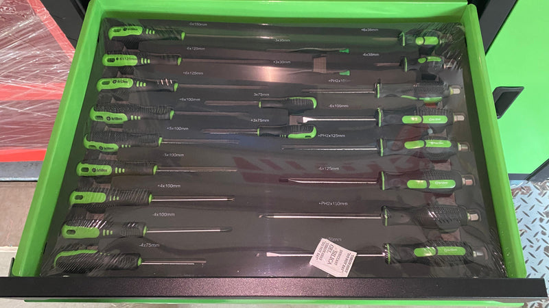 Aiko Work Shop Tool Cabinet Big (Green) with 200 Pcs Tool Set