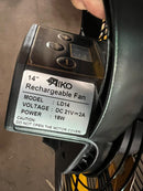 Aiko YM DC Floor Fan 14"/350mm Without Battery and Charger | Model: FAN-YM-35DC Floor Fan Aiko 