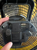 Aiko YM DC Floor Fan 14"/350mm Without Battery and Charger | Model: FAN-YM-35DC Floor Fan Aiko 