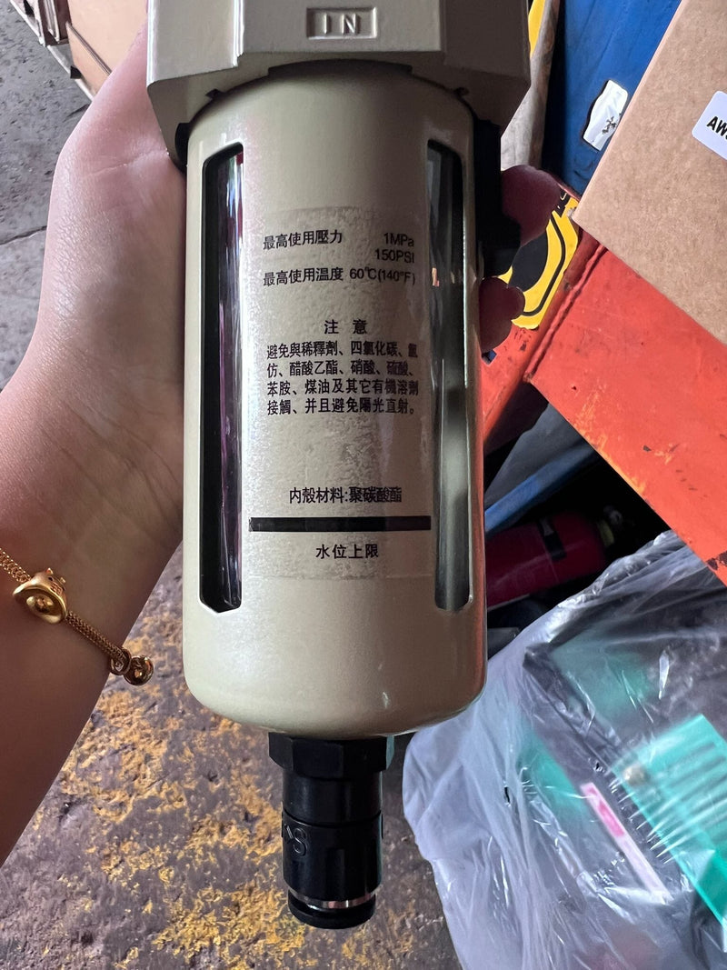 Air Filter Regulator (1/2'', 3/4'', 1'') C/W Auto Drain | Model: AF-A-