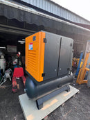Airstrong 10HP 10 Bar VSD Screw Compressor 3 In 1 with 350L Tank & Air Dryer