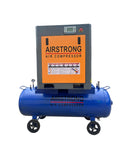 Airstrong 10HP 10Bar 415V Screw Compressor C/W 250L Tank