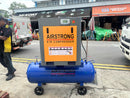 Airstrong 10HP 10Bar 415V Screw Compressor C/W 250L Tank