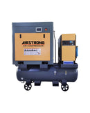 Airstrong 10HP/ 15HP/ 20HP 16 BAR VSD Screw Compressor 3 IN 1 with Tank &amp; Air Dryer