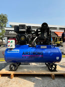 Airstrong 10hp 180L 2stage Loncin Diesel Air Compressor With L186E | Model : ASTS55U-180-186D Air Compressor Airstrong 