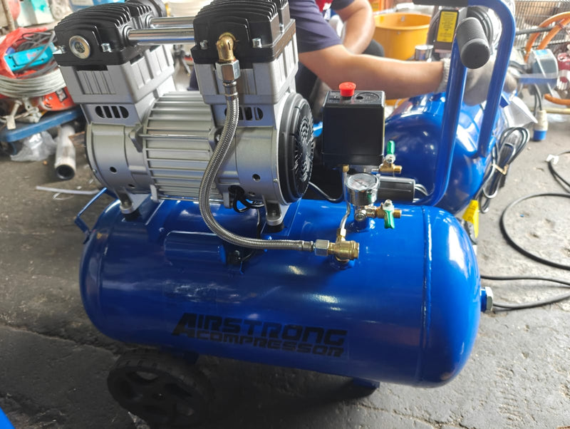 Airstrong 1500W 50L 240V Oil Free & Silent Air Compressor | Model : GDG30-50L Air Compressor Airstrong 