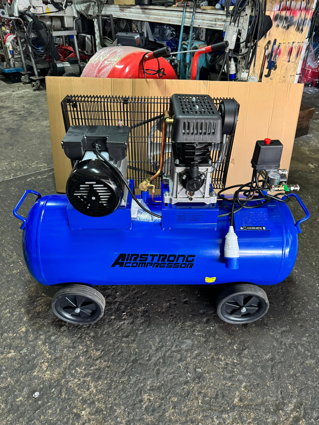 Airstrong 3HP 100L 1 Stage 240V Aluminium Air Compressor | Model : ASS