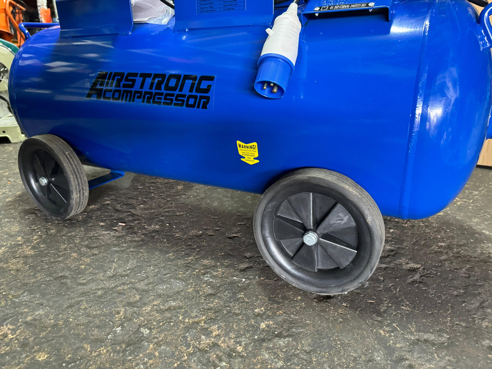 Airstrong 3HP 100L 1 Stage 240V Aluminium Air Compressor | Model : ASS