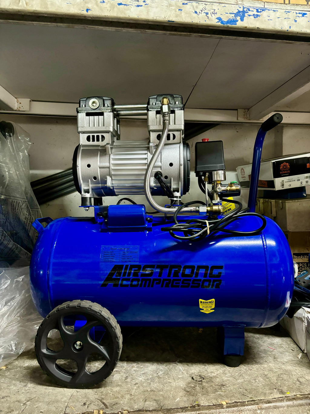 Kompressor Strong Airstrong 3Hp 50L 240V Oil Free & Silent Air Compressor | Model : GDG3