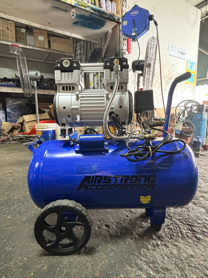 Airstrong 3HP 50L 240V Oil Free & Silent Air Compressor | Model : GDG30-50L Air Compressor Airstrong 