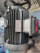 Airstrong 5.5Hp 150L 415V air compressor with metal build and control panel, model A-H55, used for industrial pneumatic tasks.