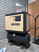 Airstrong 7.5HP 10Bar 230V Screw Compressor C/W 160L Tank | Model: A-ASPMT7.5L Screw Compressor Airstrong 