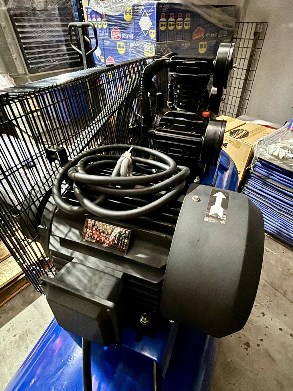 Strong Back Compressor Airstrong 7.5HP 300L 1 Stage 3 Phase Air Compressor | Model : ASFS75-3